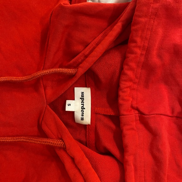 Superdown cropped hoodie with drawstring - Picture 5 of 7